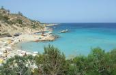 many lovely beaches - this is our favourite - Konnos Bay